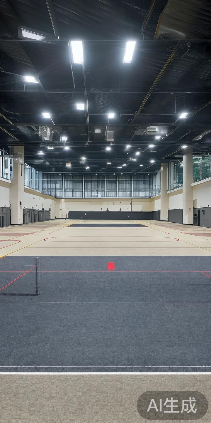 此外，灯光设计科学生动，确保场地在不同时间段都能提