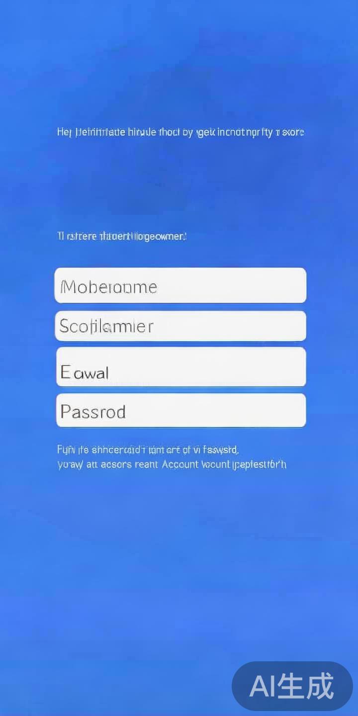 在注册页面，用户需要填写包括用户名、手机号码、电子